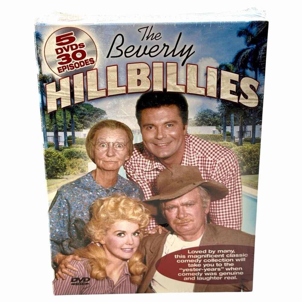 The Beverly Hillbillies TV Series 30 Episodes +Bonus 5-Disc DVD Set NEW Sealed